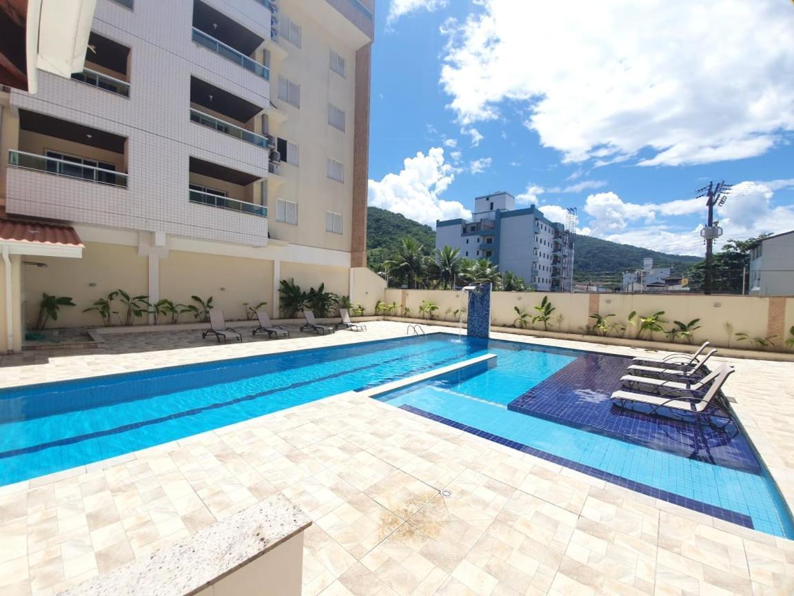 Lindo Apto Com 3 Quartos, Apenas 1 Quadra Da Praia Das Toninhas Apartment Убатуба Екстериор снимка